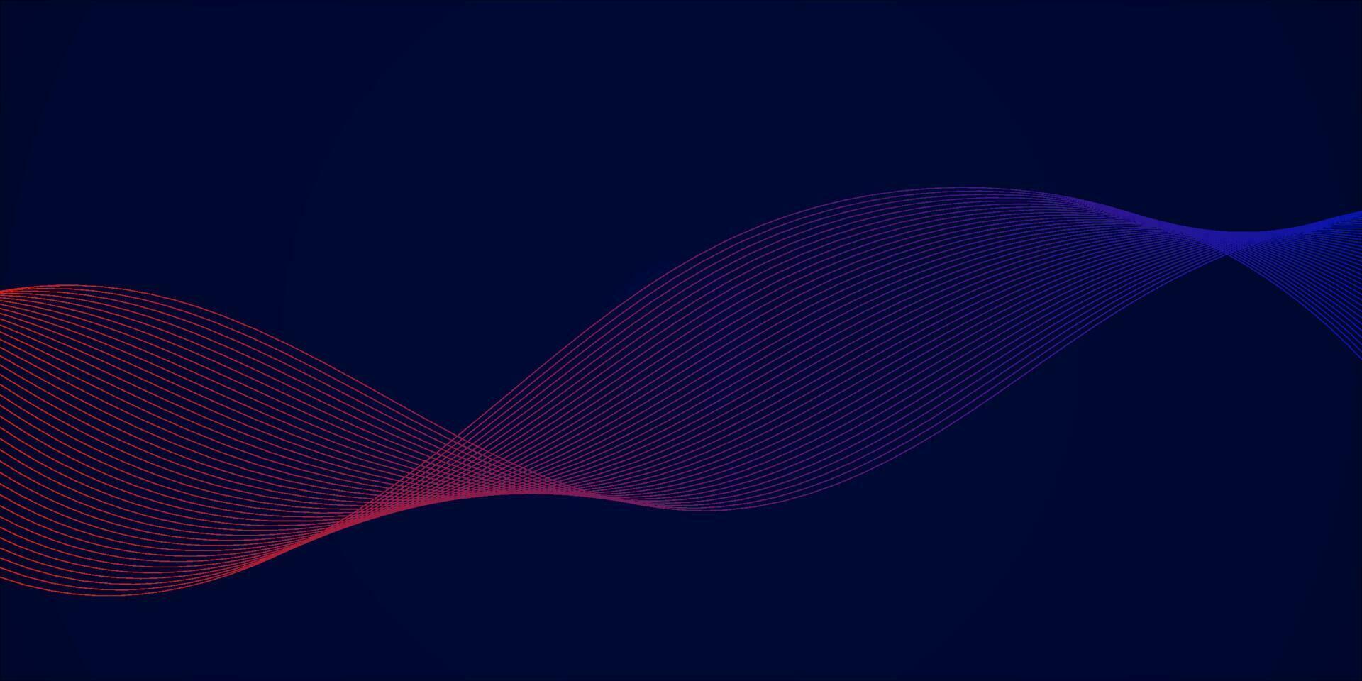 Modern Flow Colorful Wave Lines Digital Equalizer Background Design vector