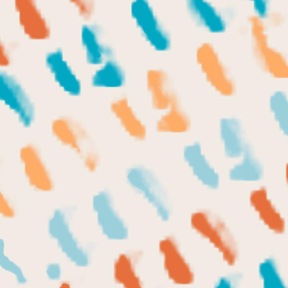Colored brush spots on beige background. Background with pastel watercolor strokes. Cute pattern for printing on fabric, knitwear, wrapping paper. photo