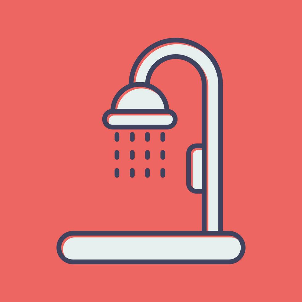 Shower Vector Icon