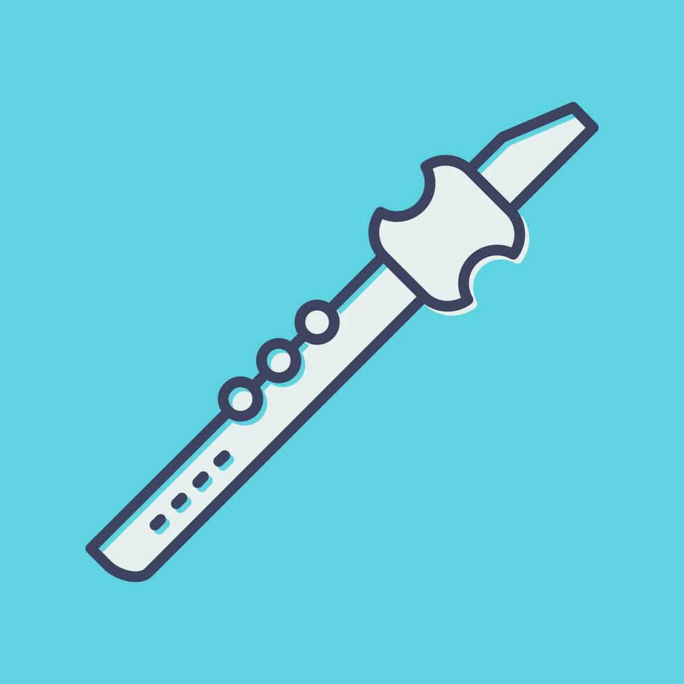 Flute Vector Icon