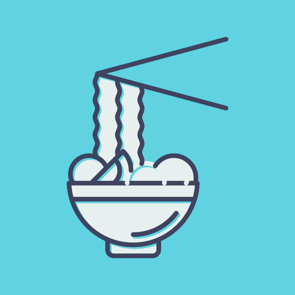 Asian Food Vector Icon