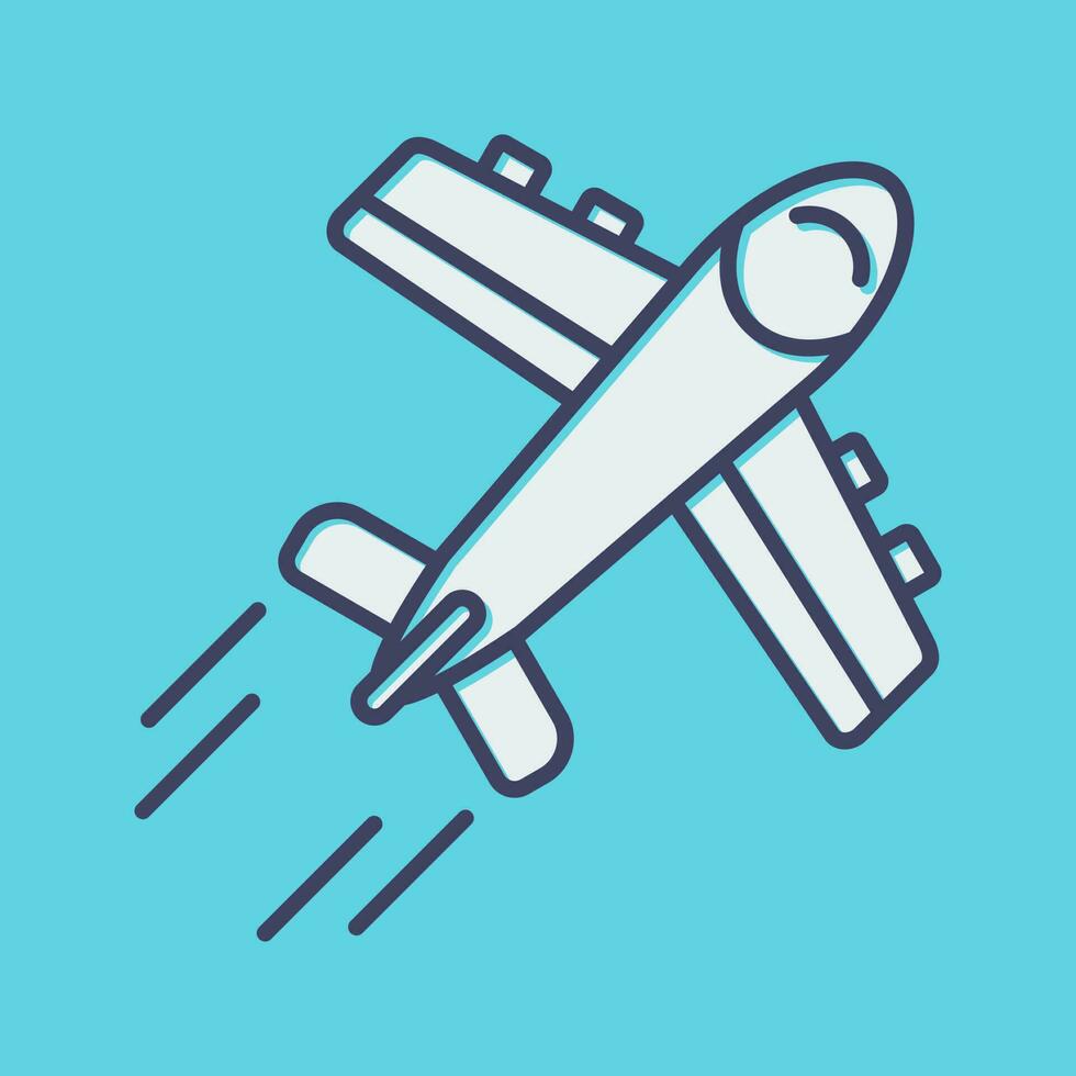 Airplane Vector Icon