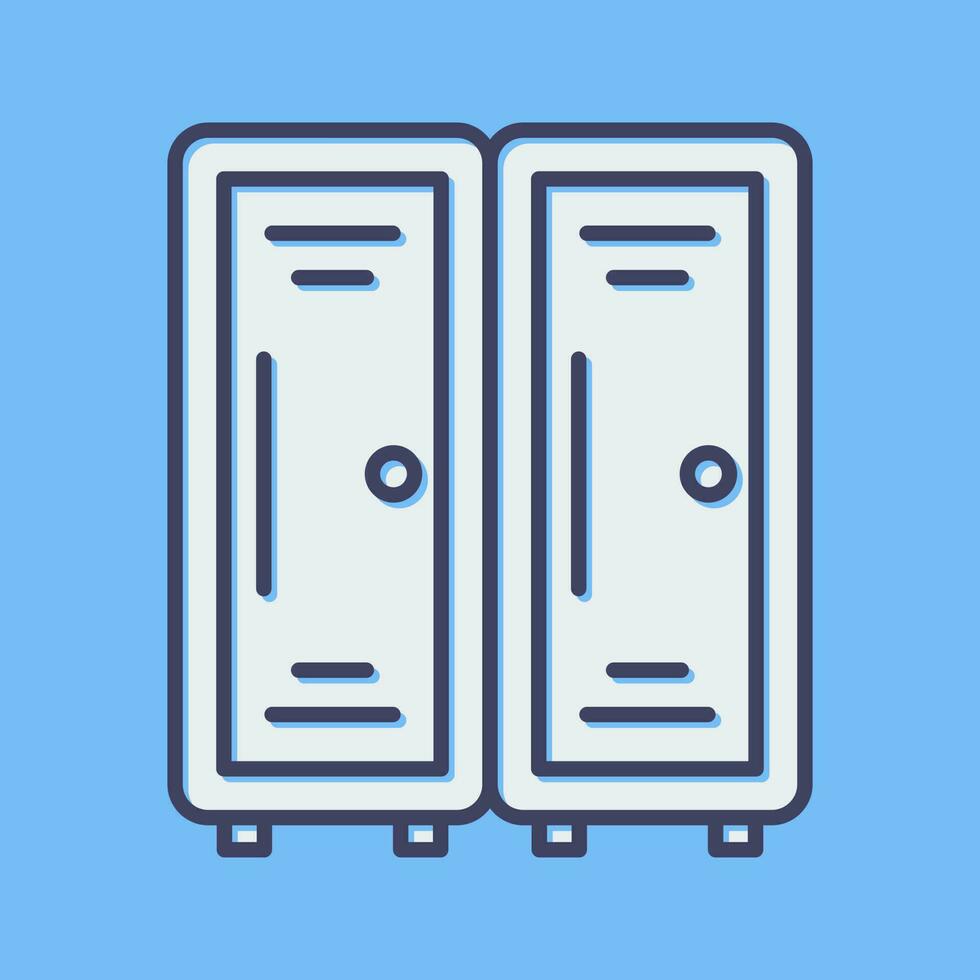 Locker Room Vector Icon