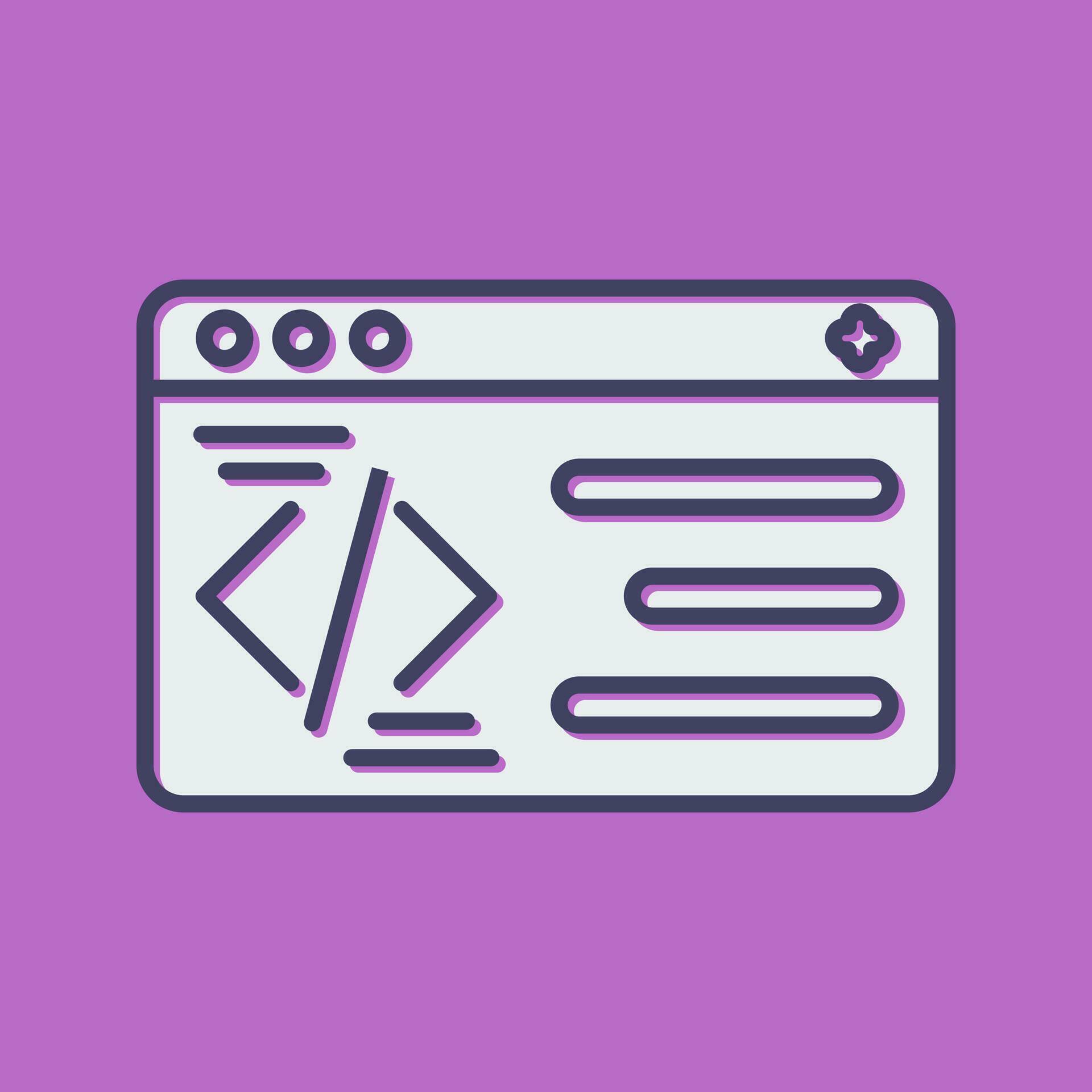 Programming Vector Icon 23615952 Vector Art at Vecteezy