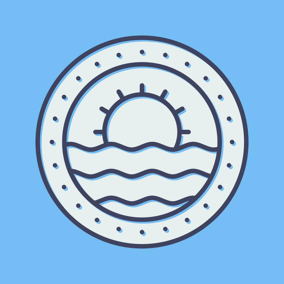 Porthole Vector Icon