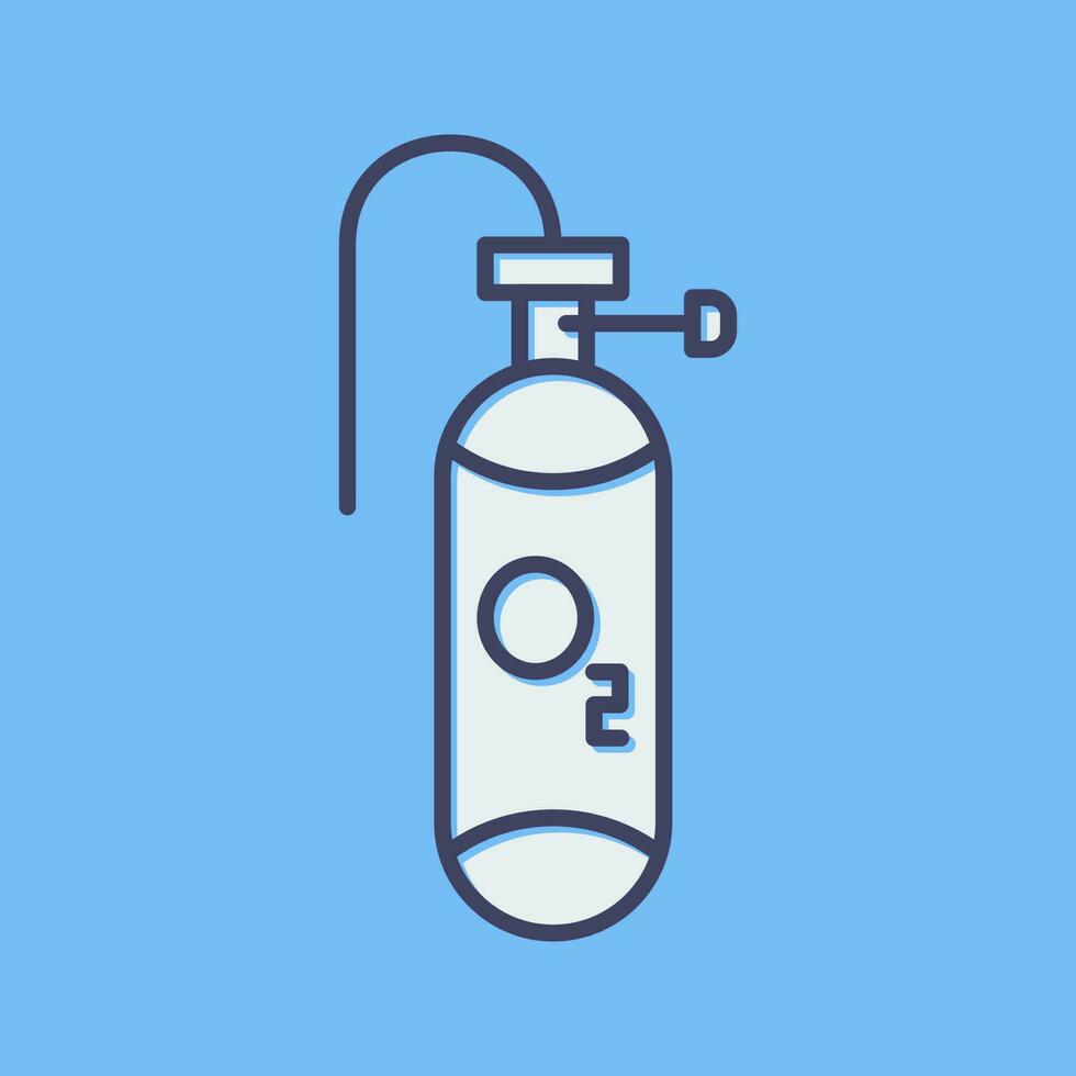 Oxygen Tank Vector Icon