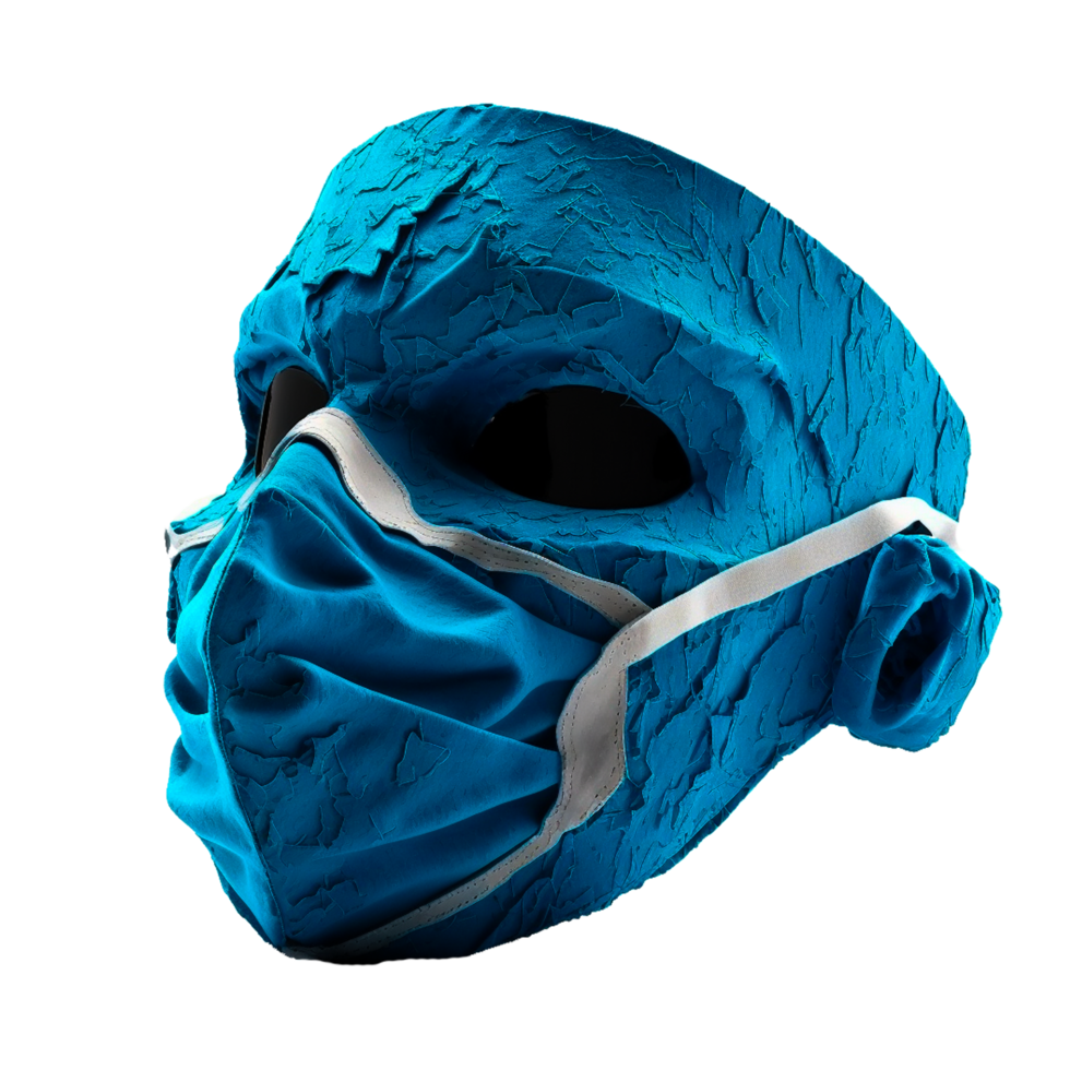 ai generatief bivakmuts masker illustratie png