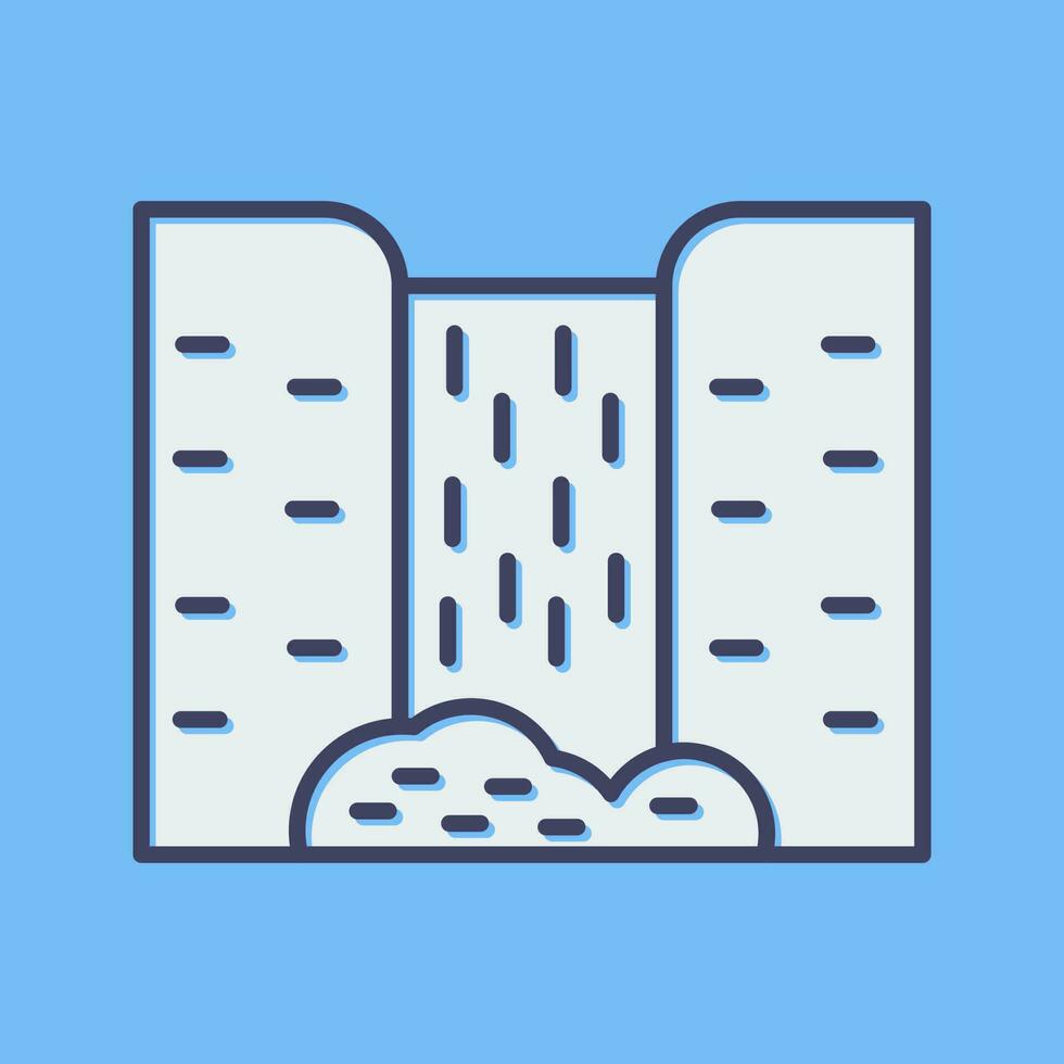 Waterfall Vector Icon