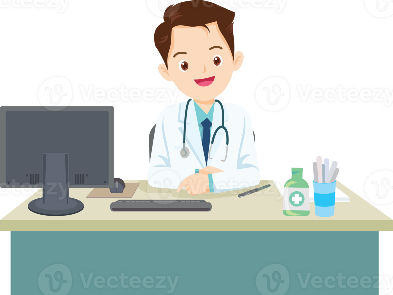 Doctor Cartoon character professional doctor png