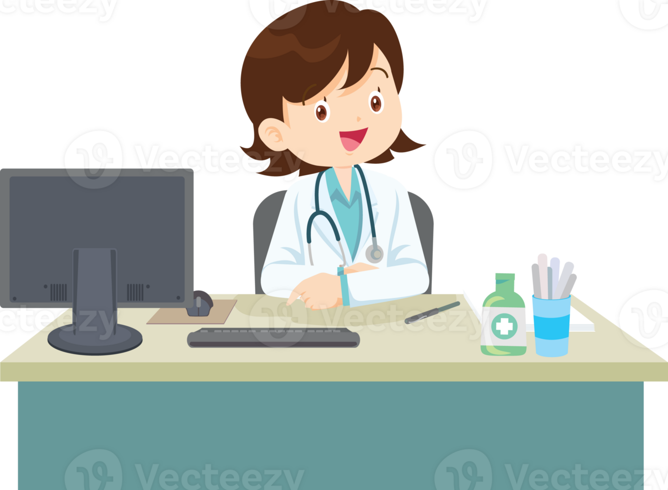 Doctor Cartoon character professional doctor png