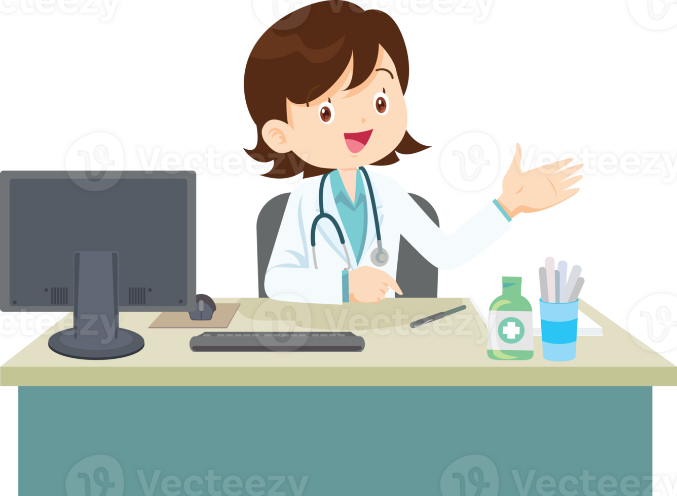 Doctor Cartoon character professional doctor png