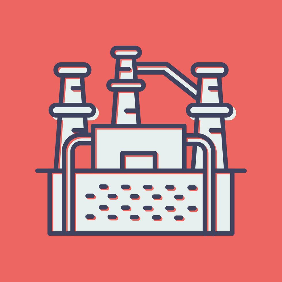 Geothermal Energy Vector Icon