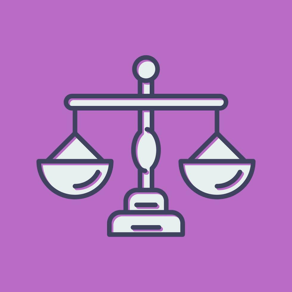 Justice Scale Vector Icon 23617660 Vector Art at Vecteezy
