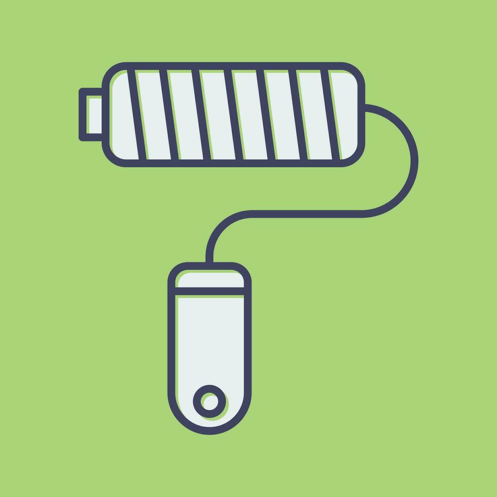 Painting Roller Vector Icon