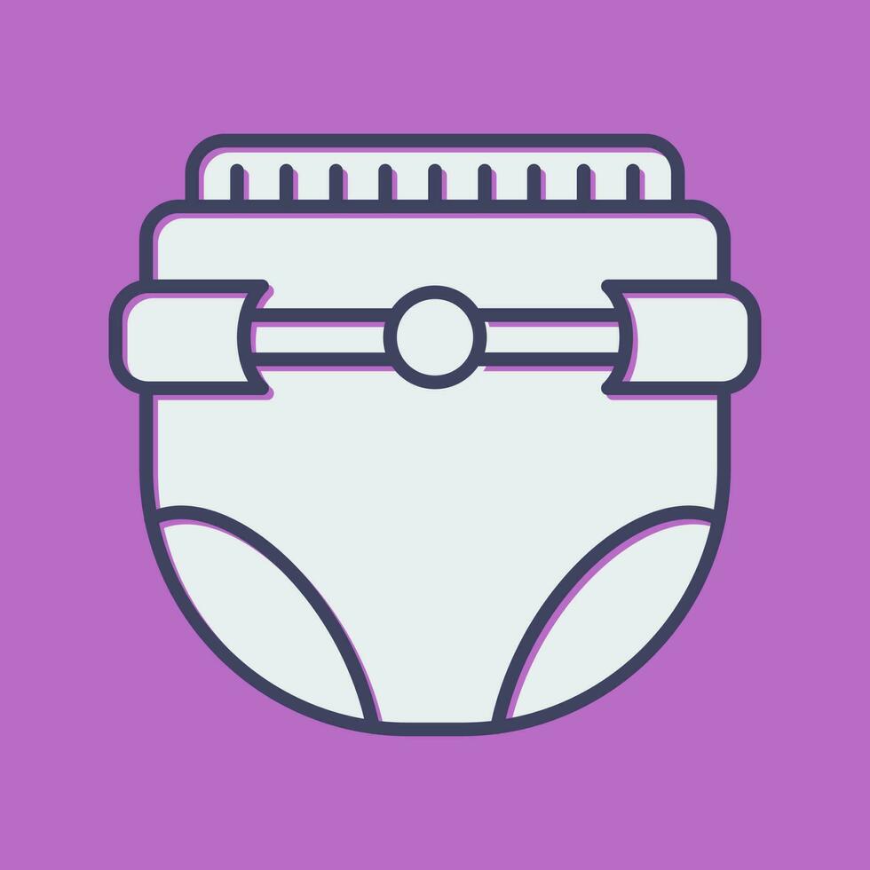 Diaper Vector Icon