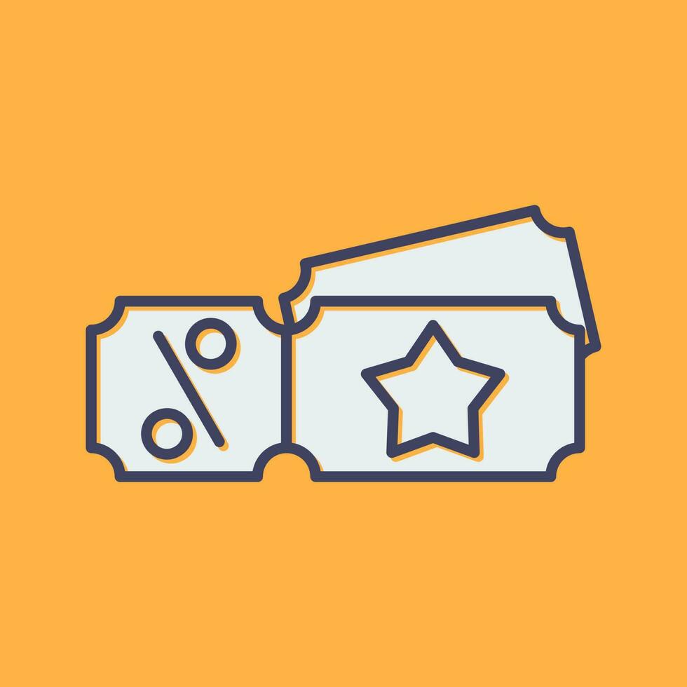 Discount Voucher Vector Icon