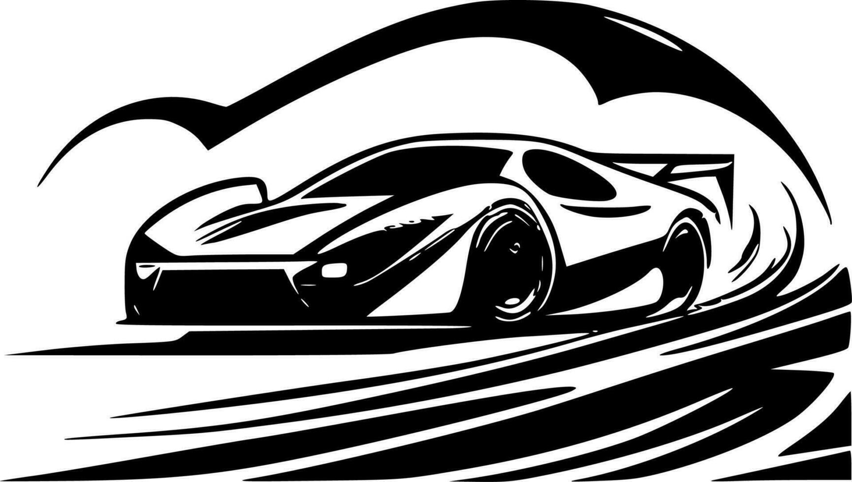 Racing - High Quality Vector Logo - Vector illustration ideal for T-shirt graphic