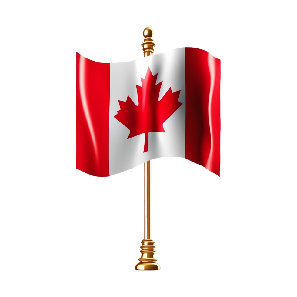 Waving Canada National Flag. png