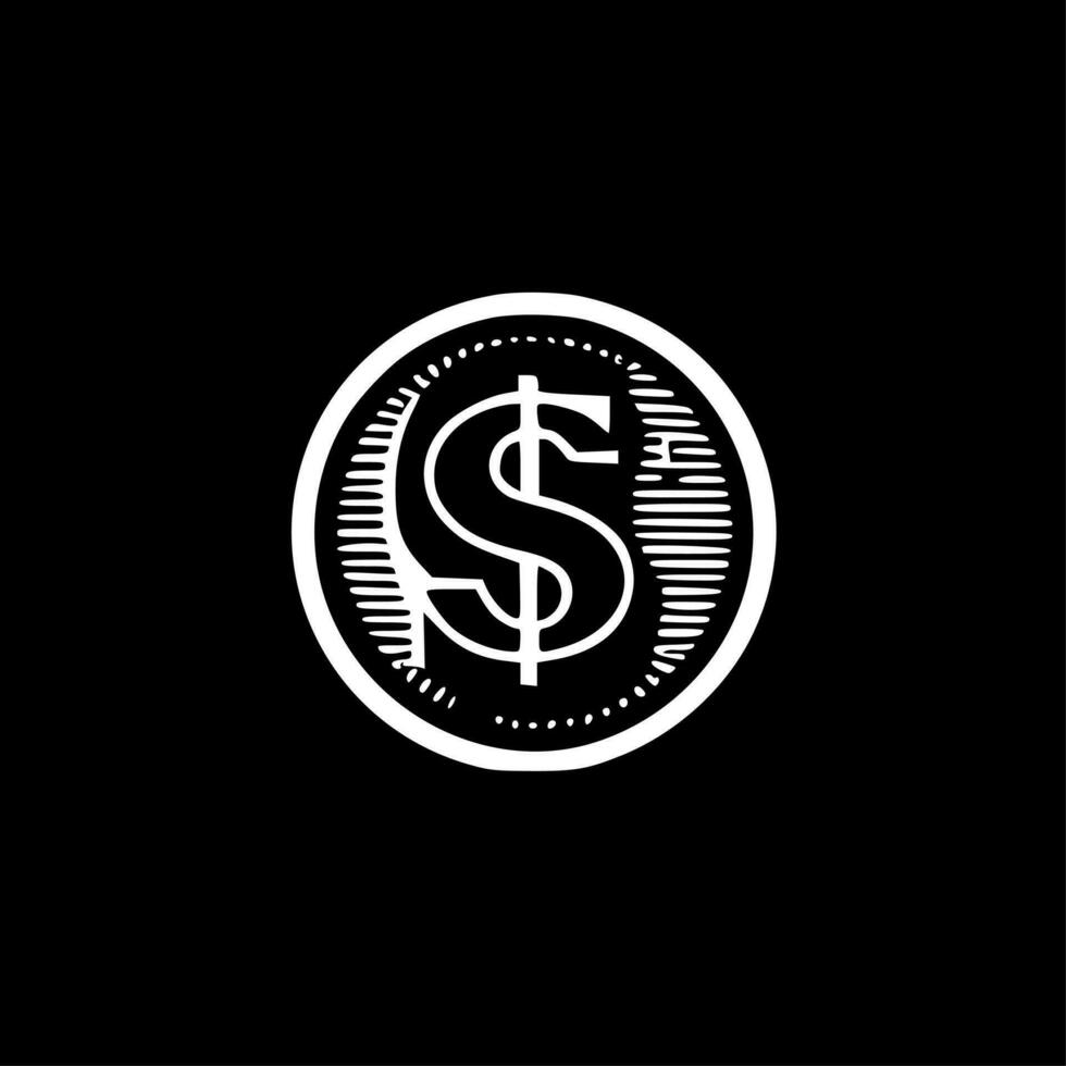 dinero - alto calidad vector logo - vector ilustración ideal para camiseta gráfico