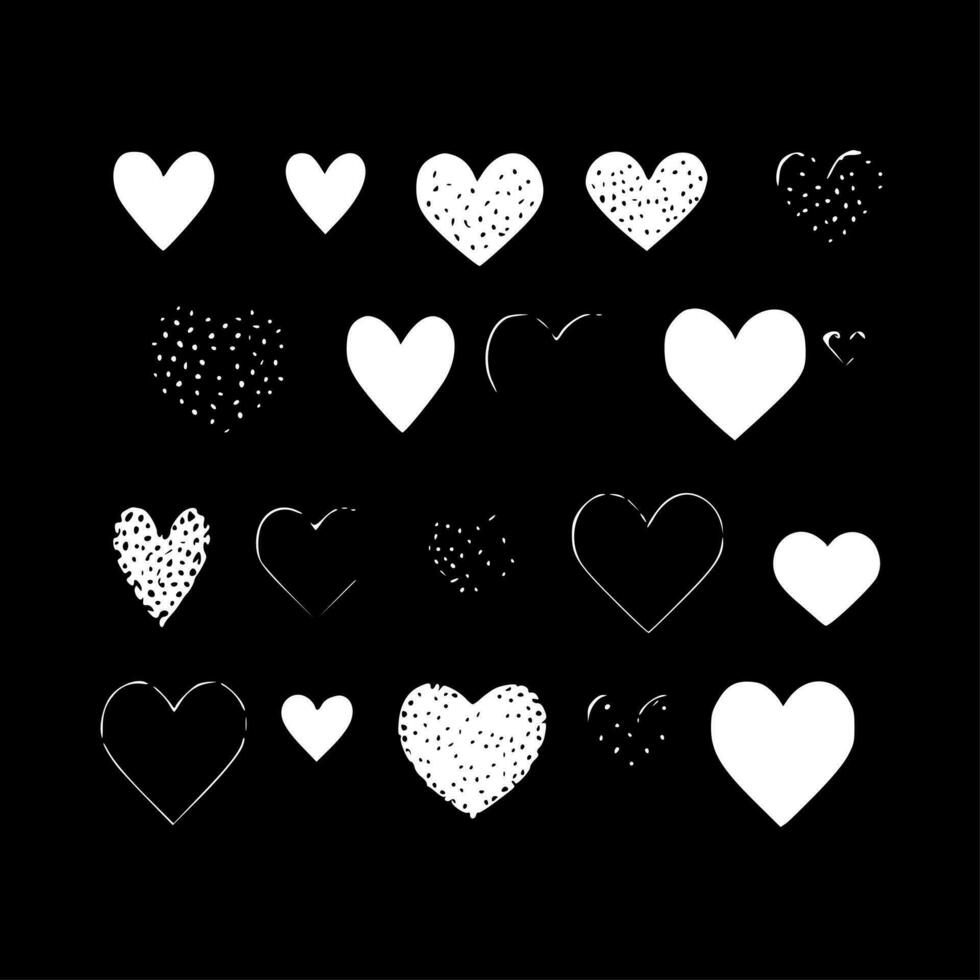 corazones - alto calidad vector logo - vector ilustración ideal para camiseta gráfico