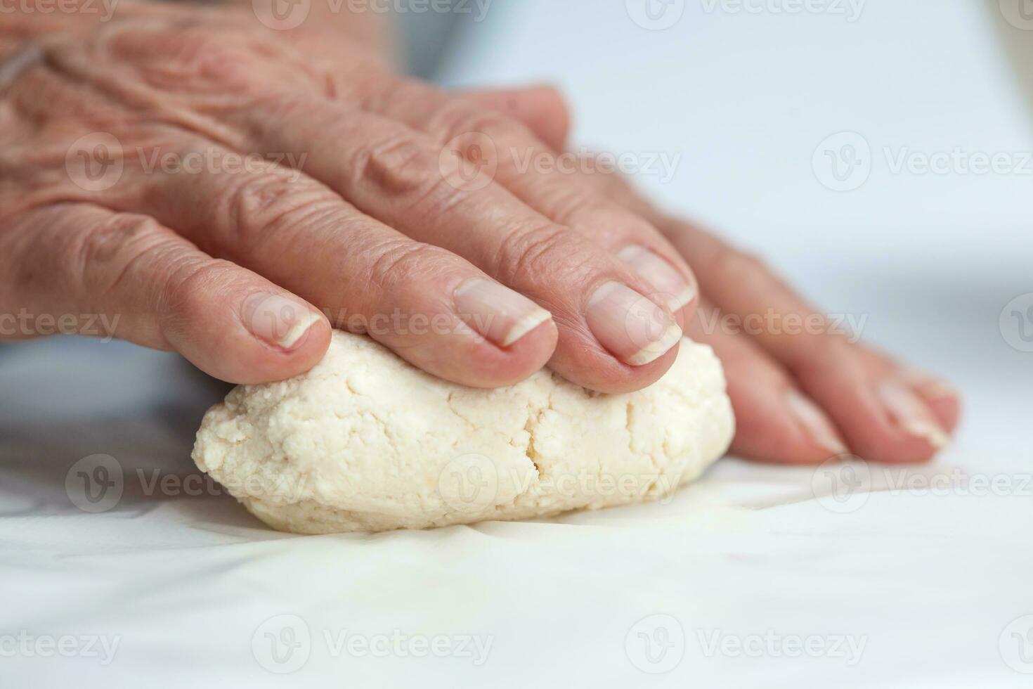 Shaping colombian cassava bread. Pandeyuca photo