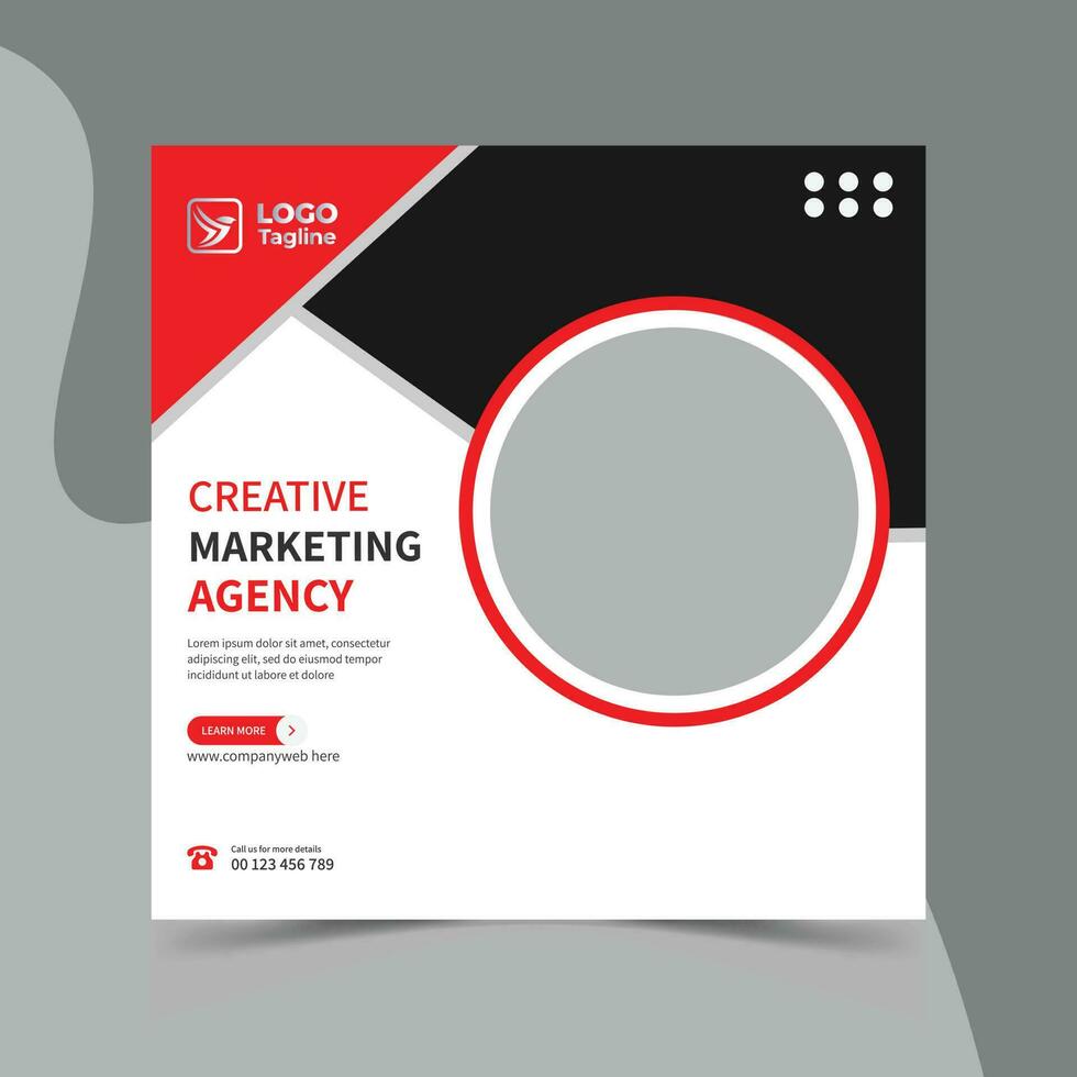 Corporate banner design layout . vector