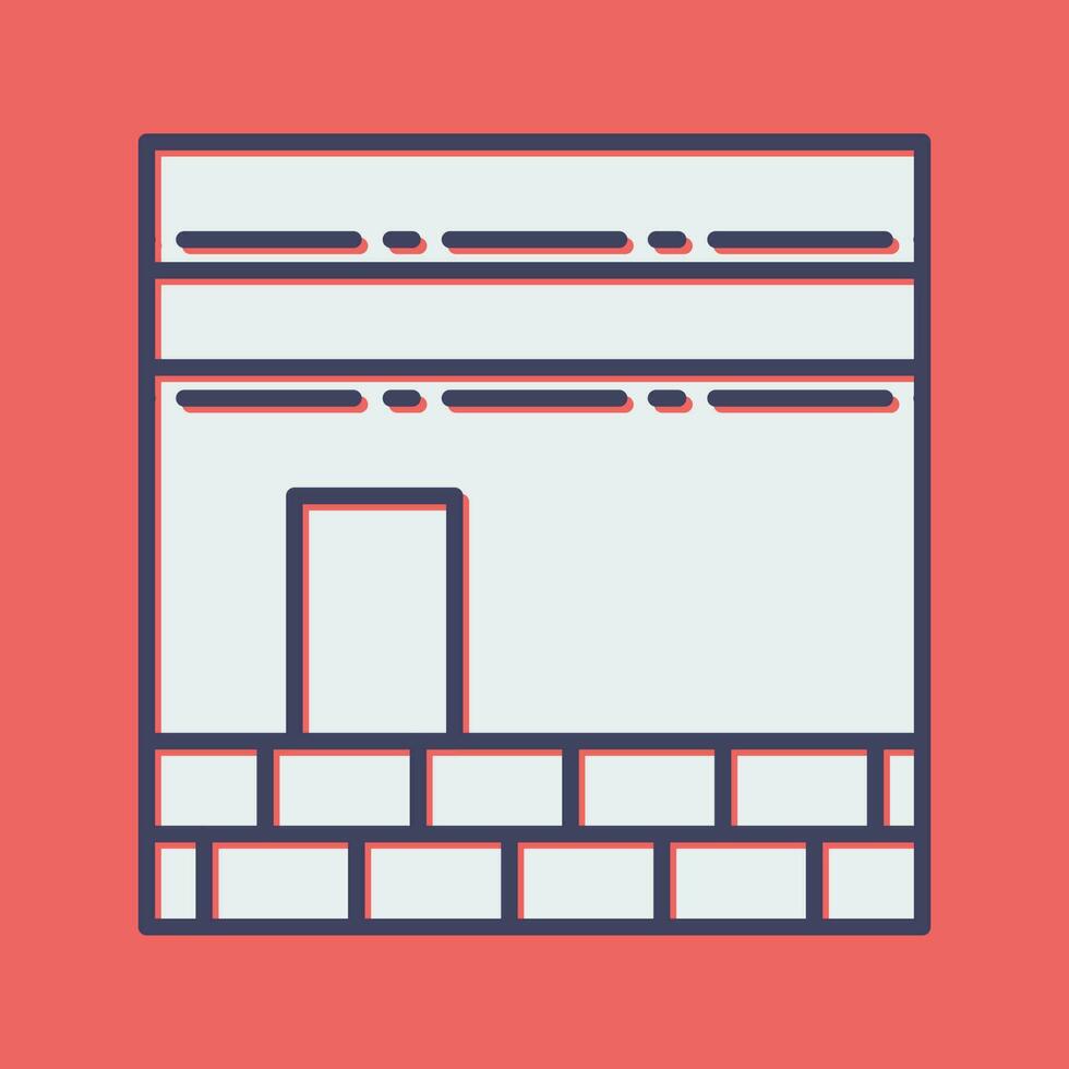 Kaaba Vector Icon