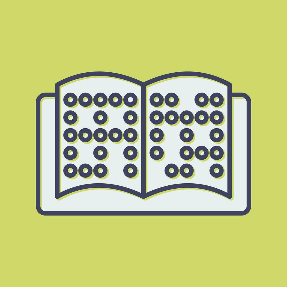 Braille Vector Icon