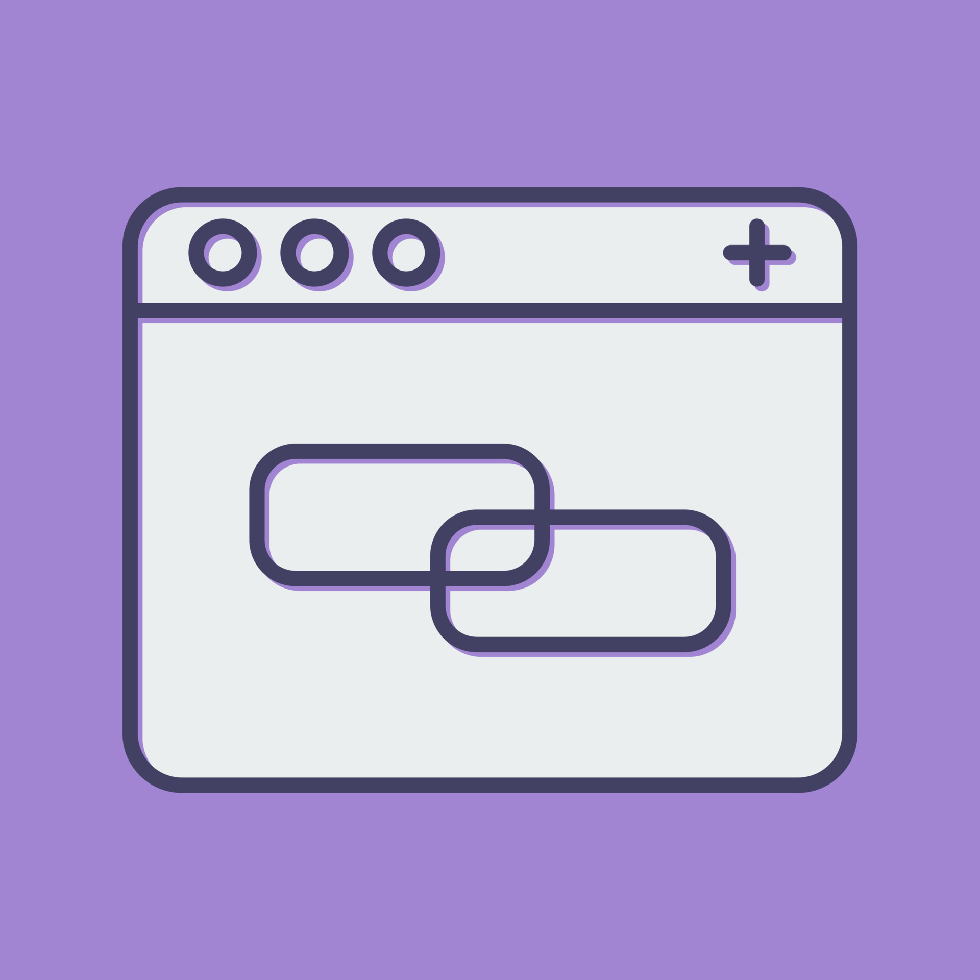 Link Vector Icon 23620730 Vector Art at Vecteezy