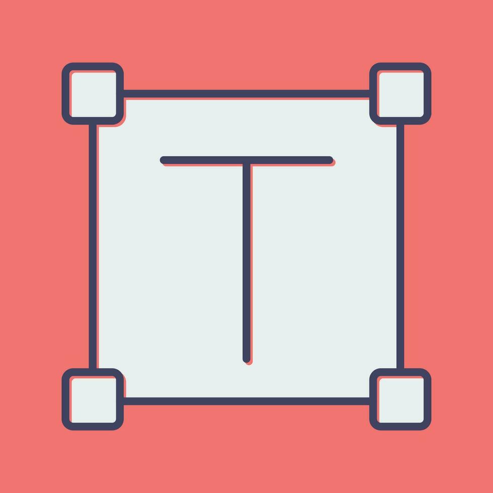 Text Vector Icon