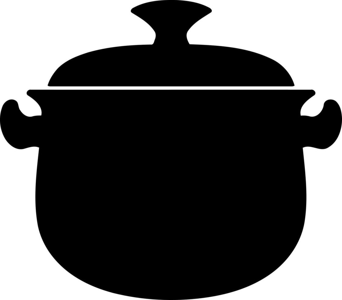 kitchen object cooking pot vector
