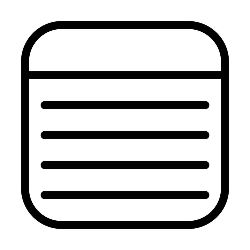 Note Icon Design vector