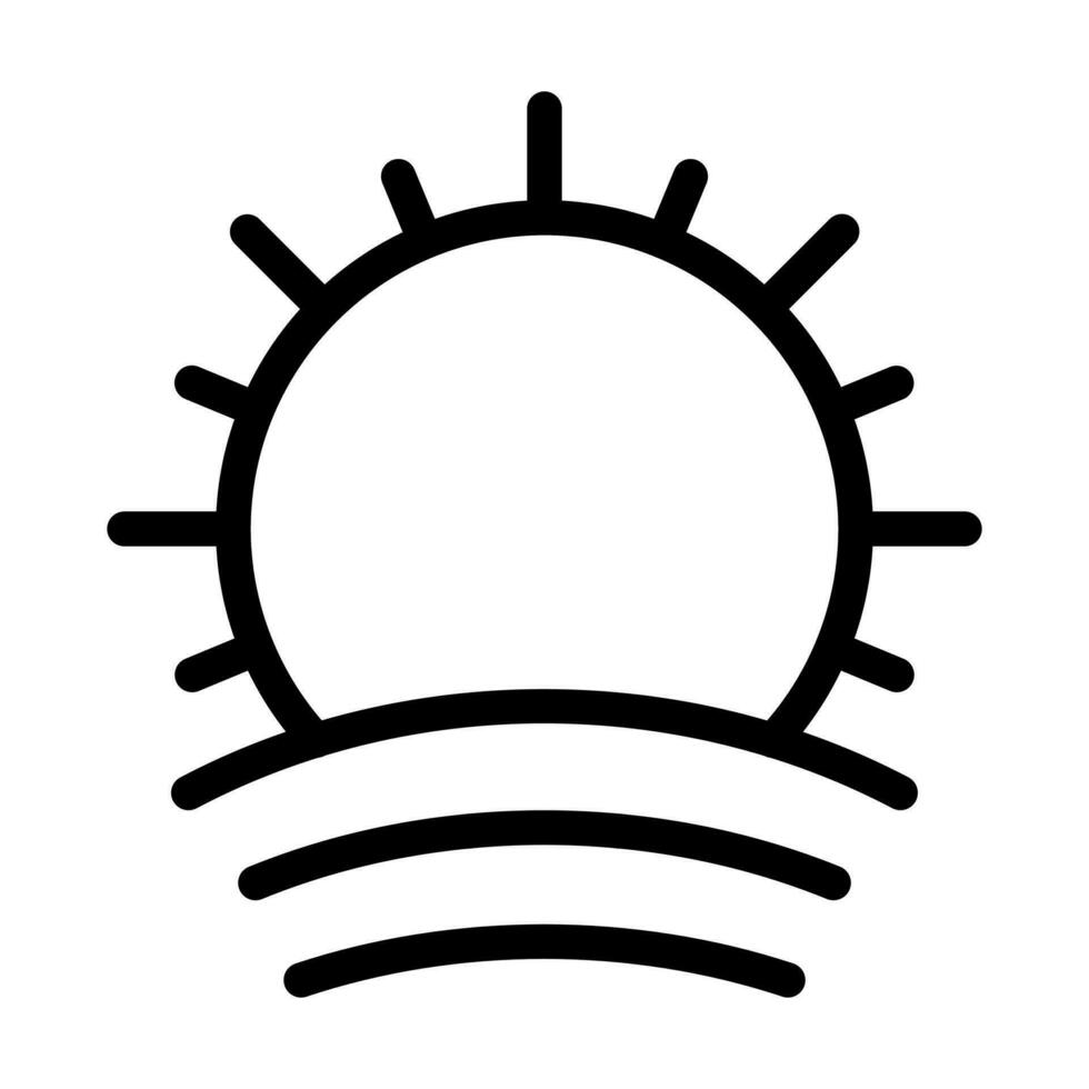 Sun Icon Design vector