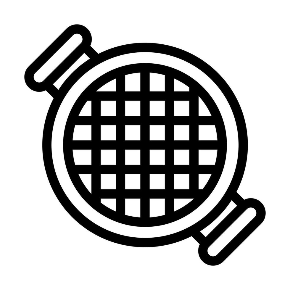 Bbq Grill Icon Design vector