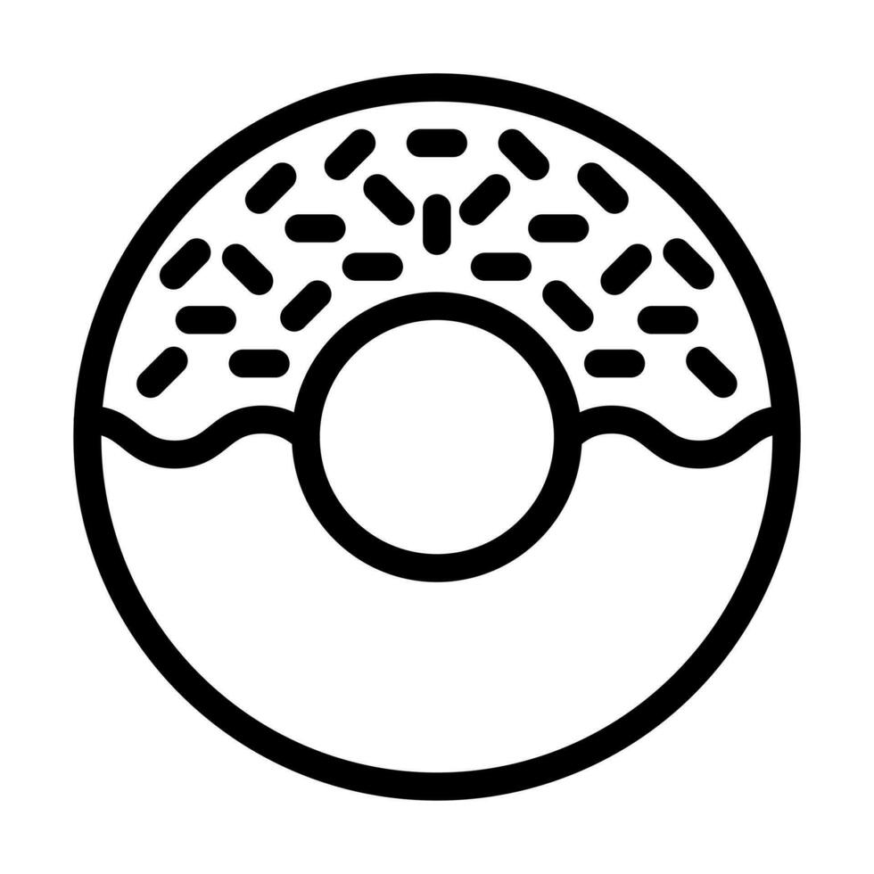 Donuts Icon Design vector