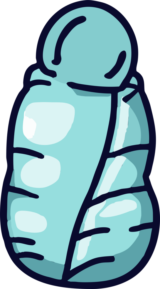 sleeping bag png graphic clipart design