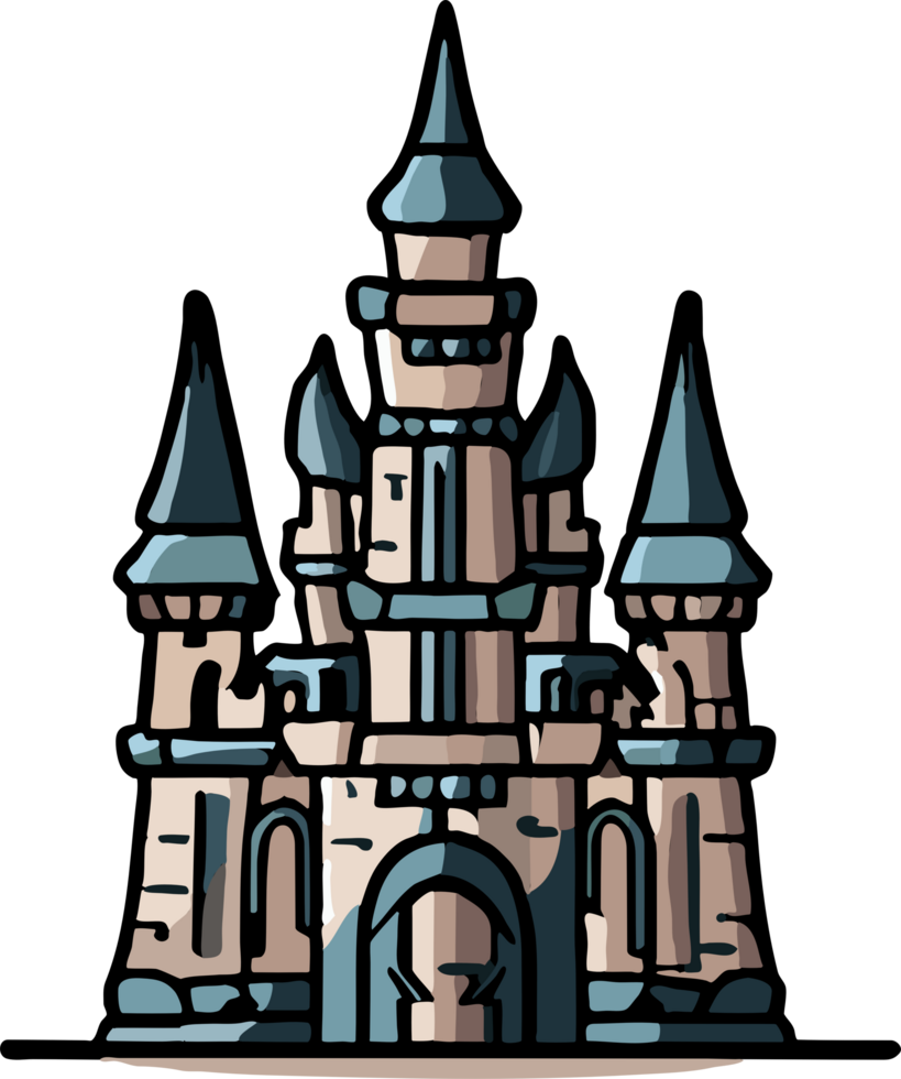 castello png grafico clipart design