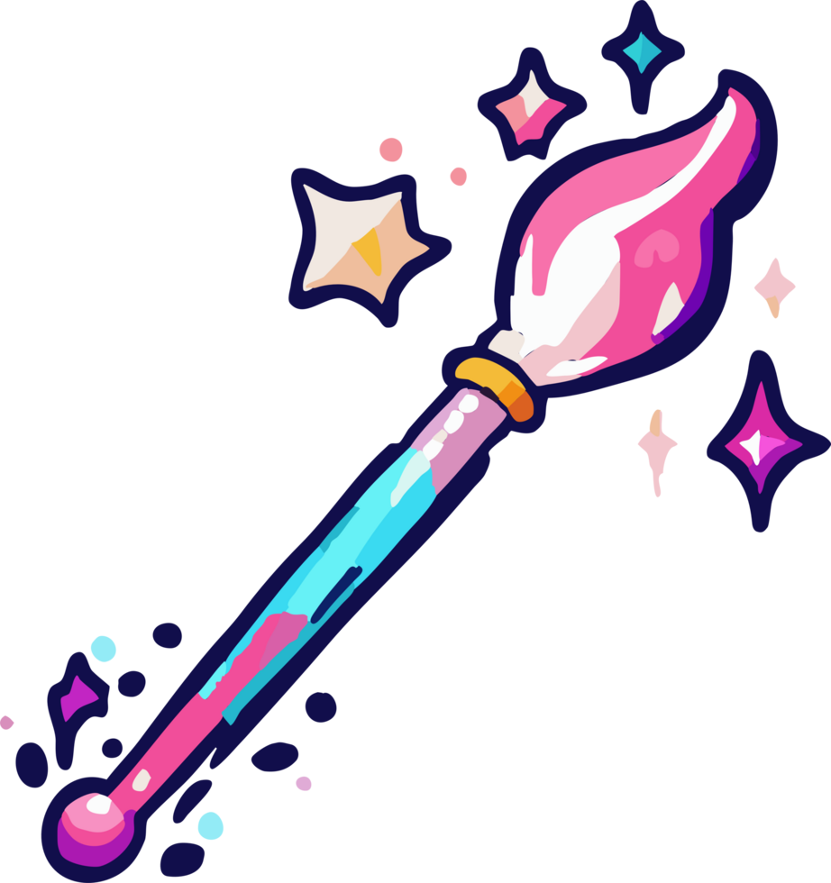 magic wand png graphic clipart design