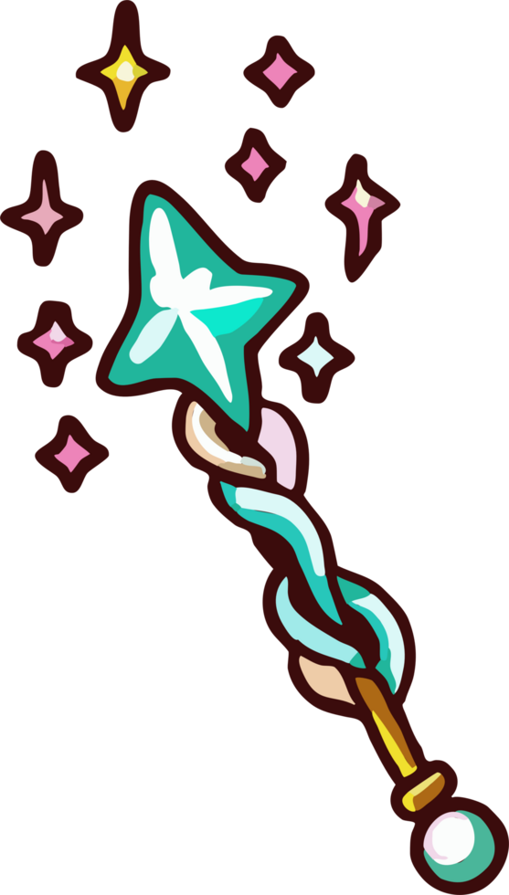 magic wand png graphic clipart design