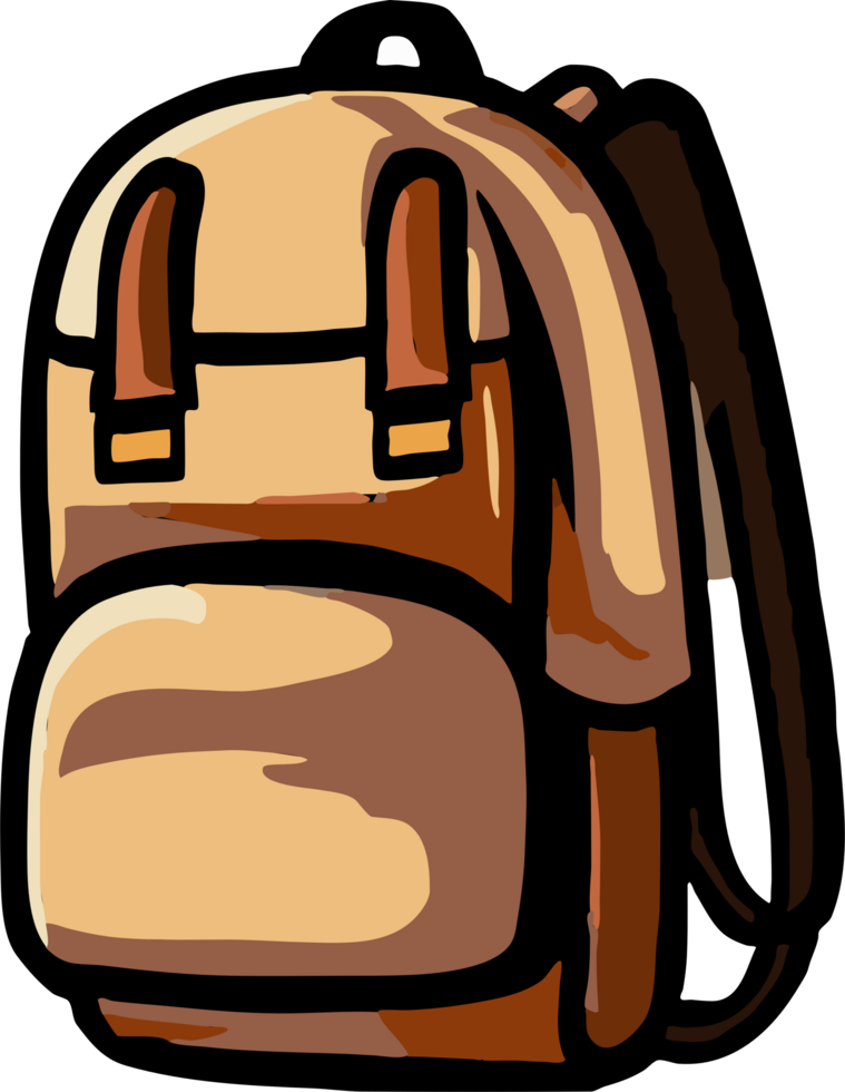 back pack clipart