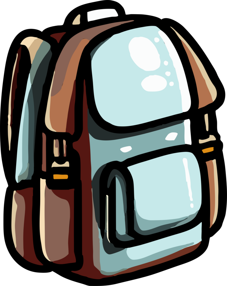 Backpack png graphic clipart design 23623278 PNG