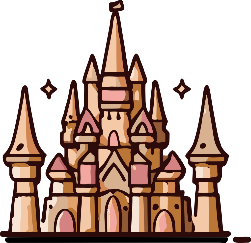 castle png graphic clipart design