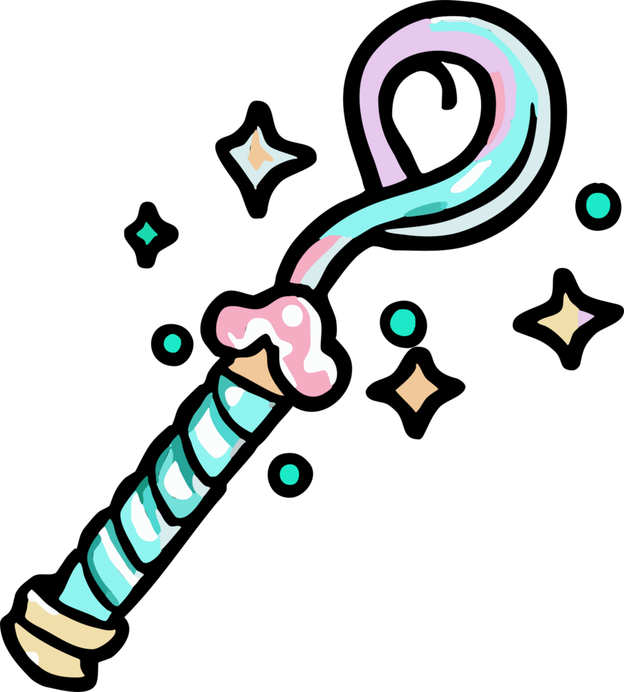 magic wand png graphic clipart design