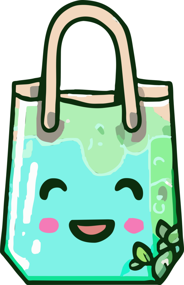 eco bag png graphic clipart design