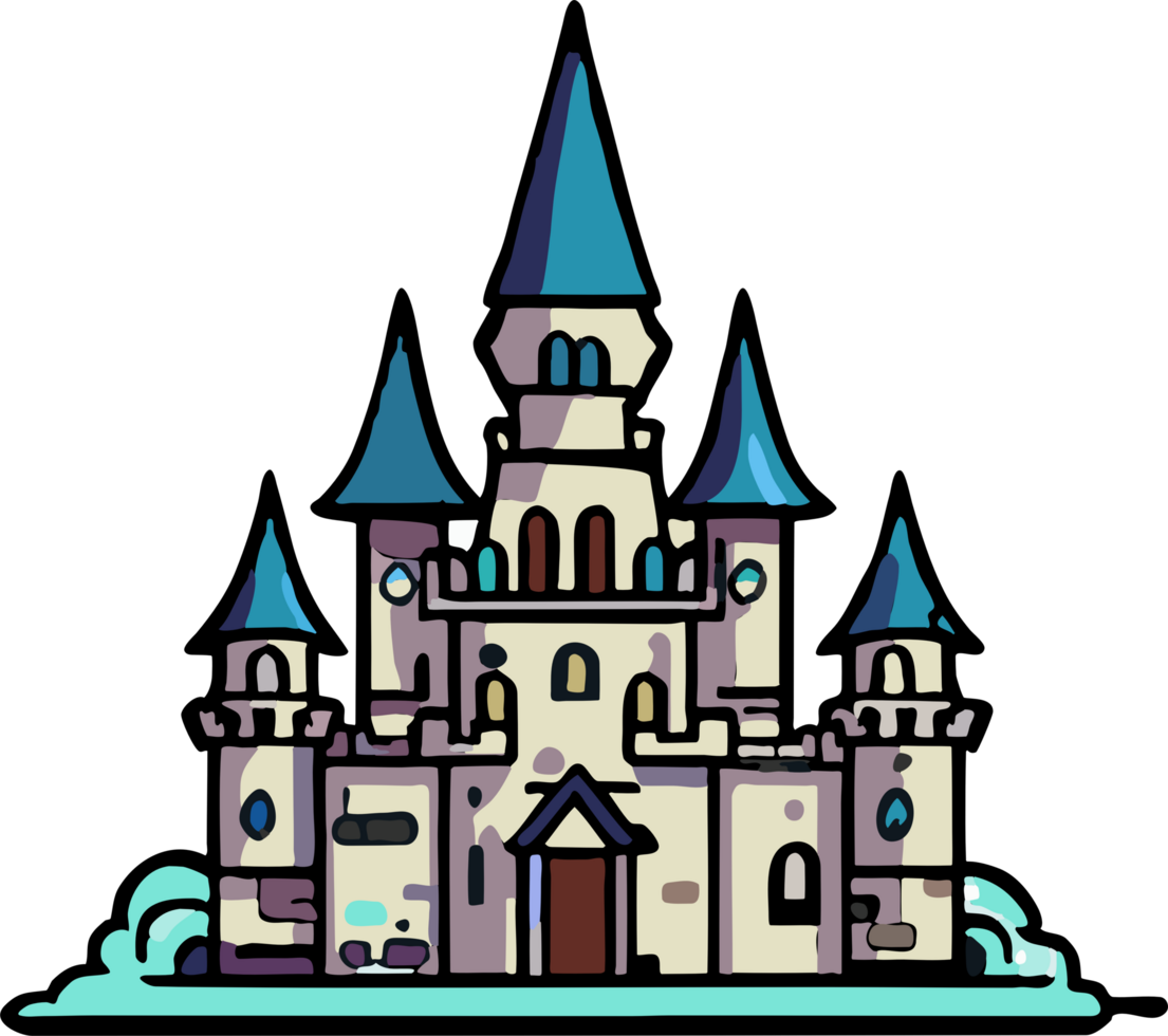 castle png graphic clipart design