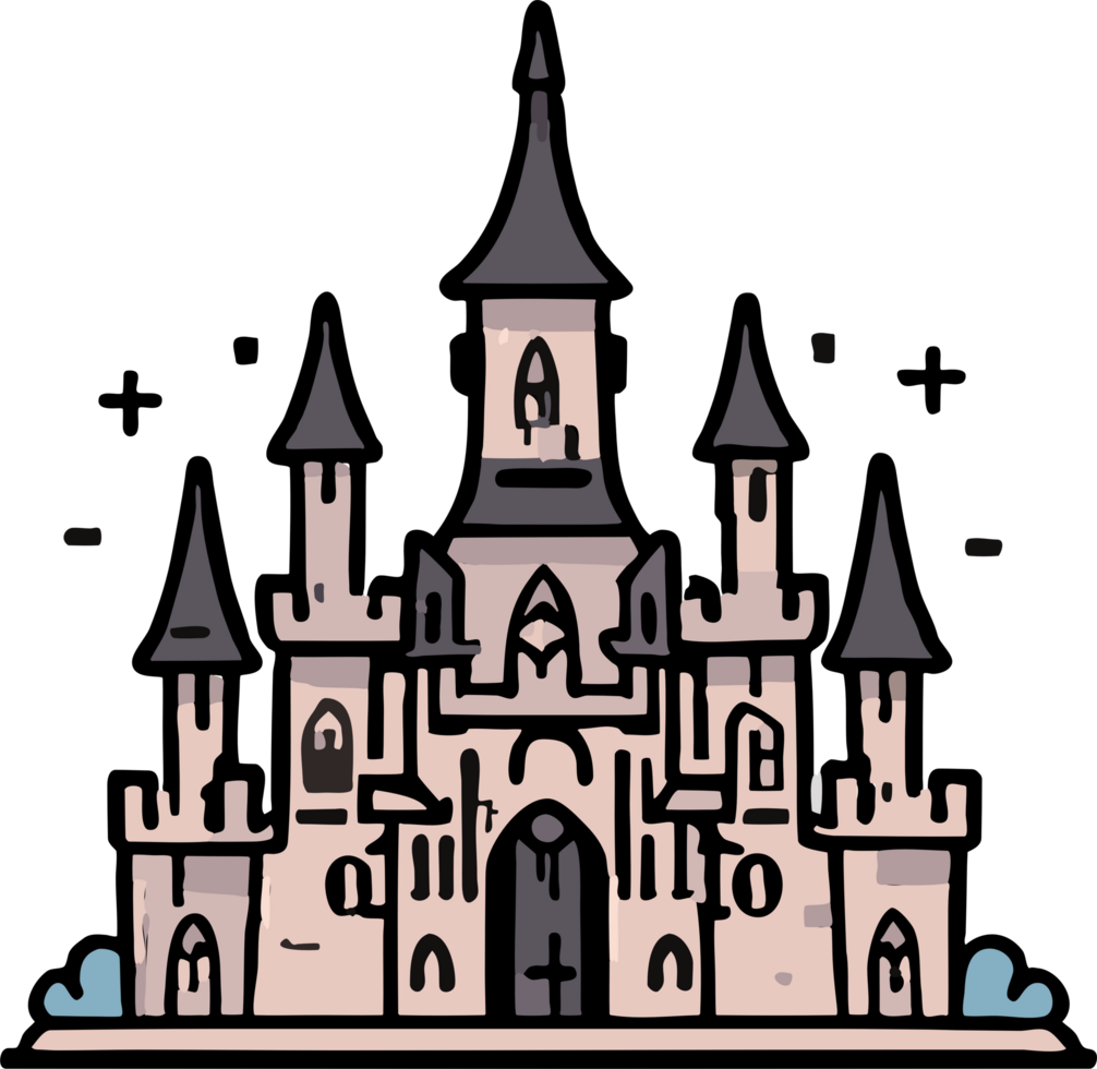 castle png graphic clipart design