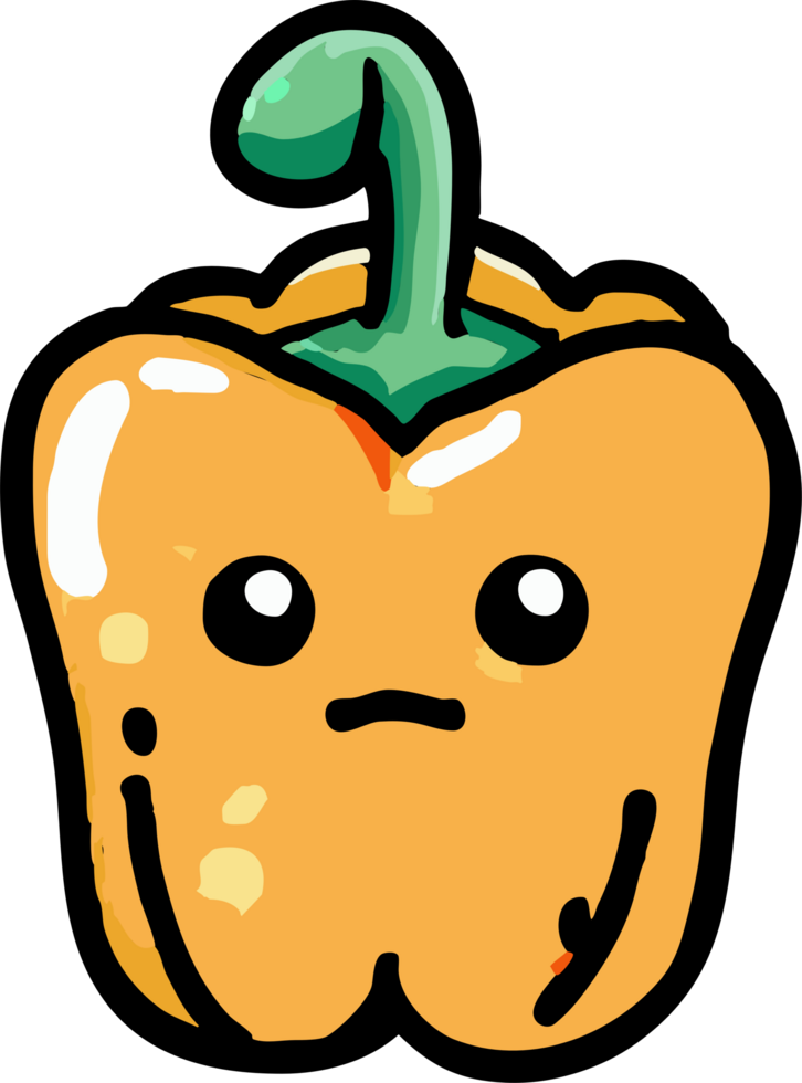 bell pepper png graphic clipart design