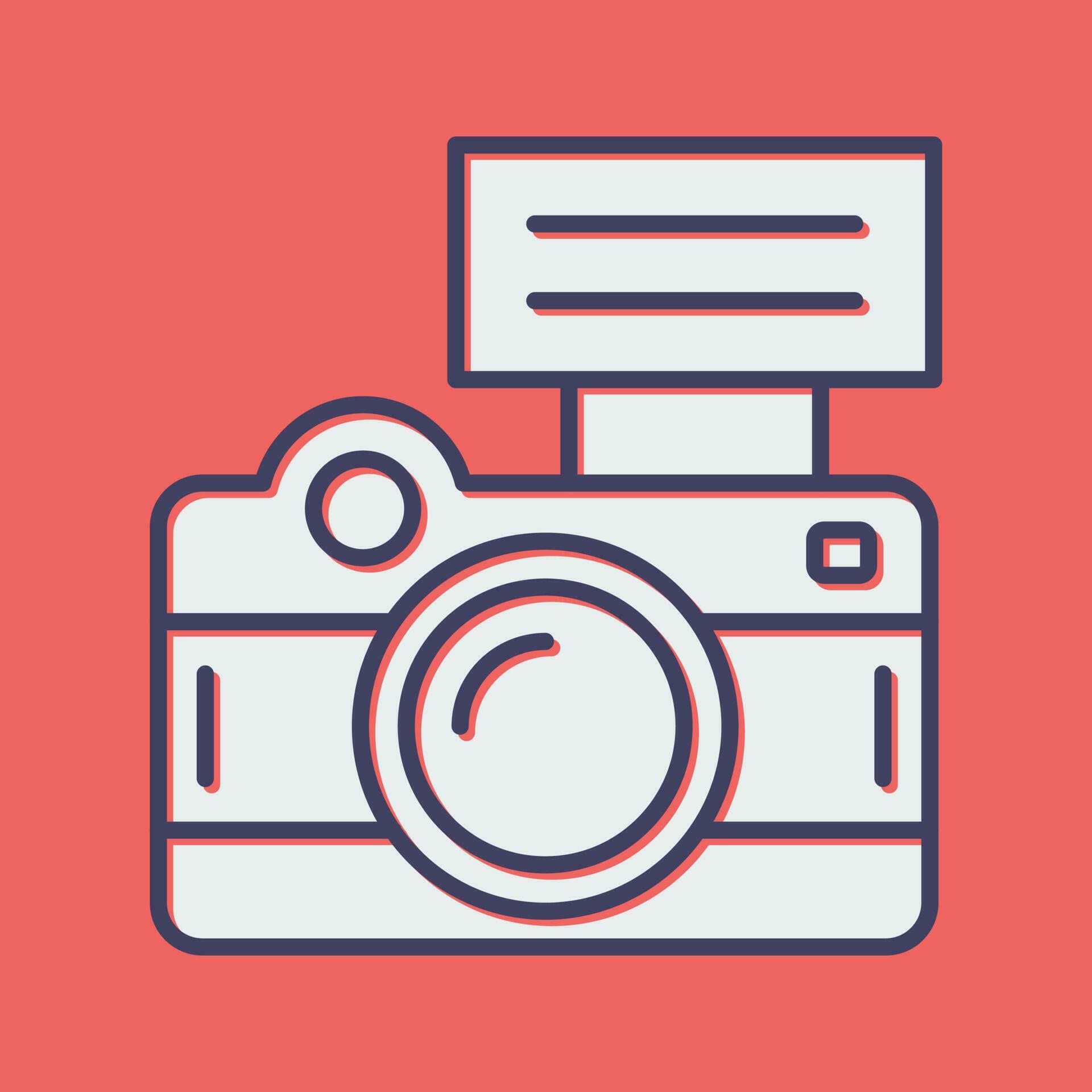 Camera Flash Vector Icon 23623735 Vector Art at Vecteezy