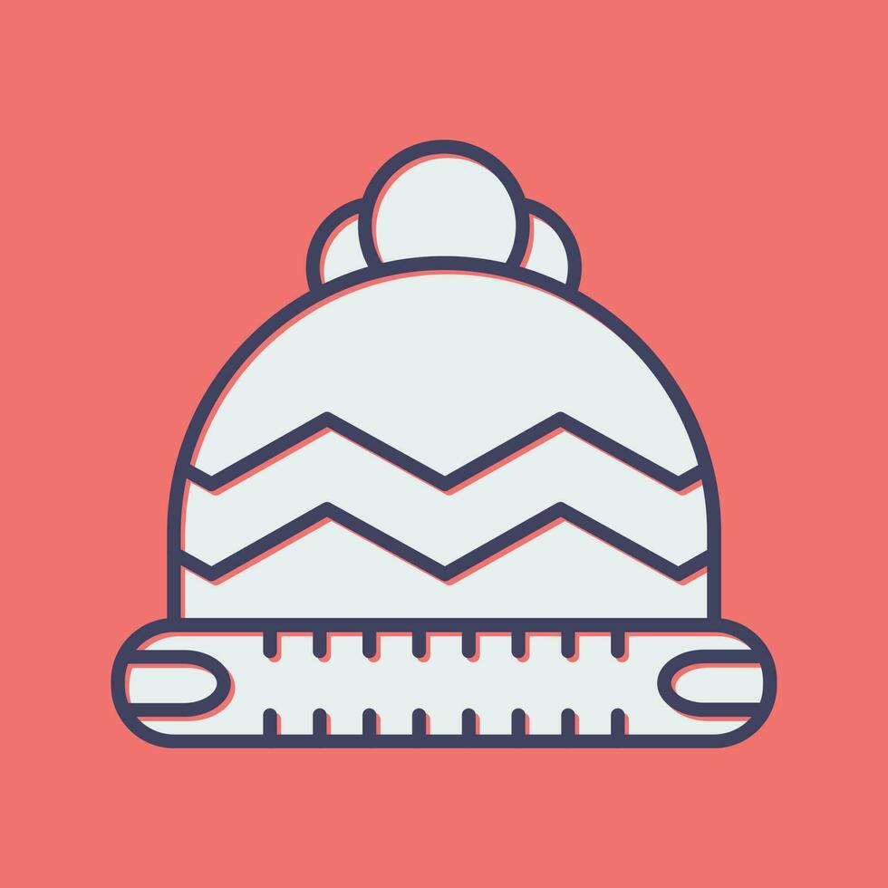 Wool Hat Vector Icon