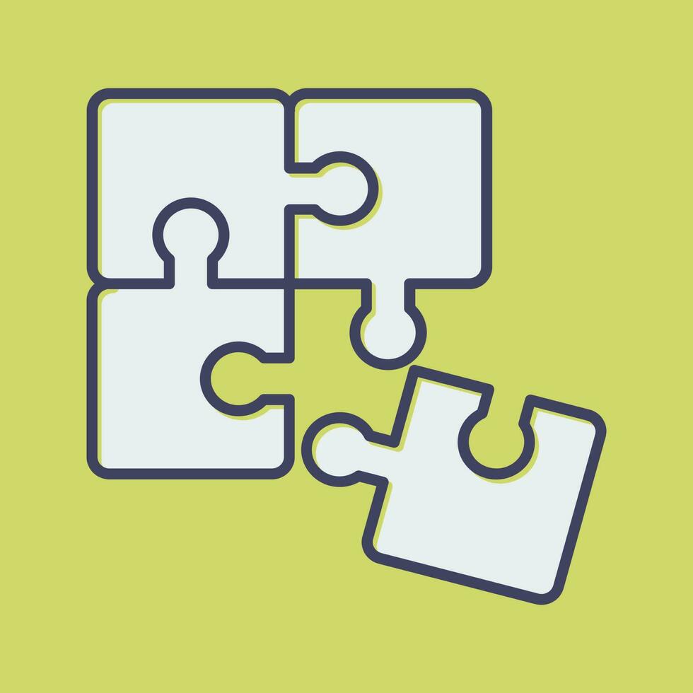 Puzzle Vector Icon